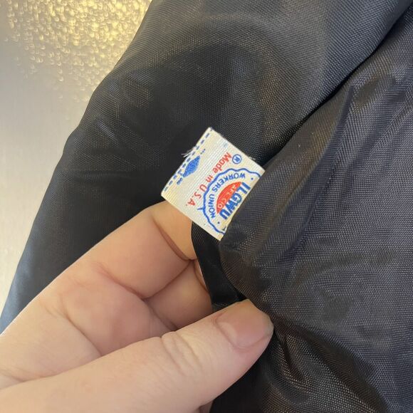 Miss H Vintage Black Full Sequined Open Front Cocktail Jacket 21x26 - Picture 7 of 7